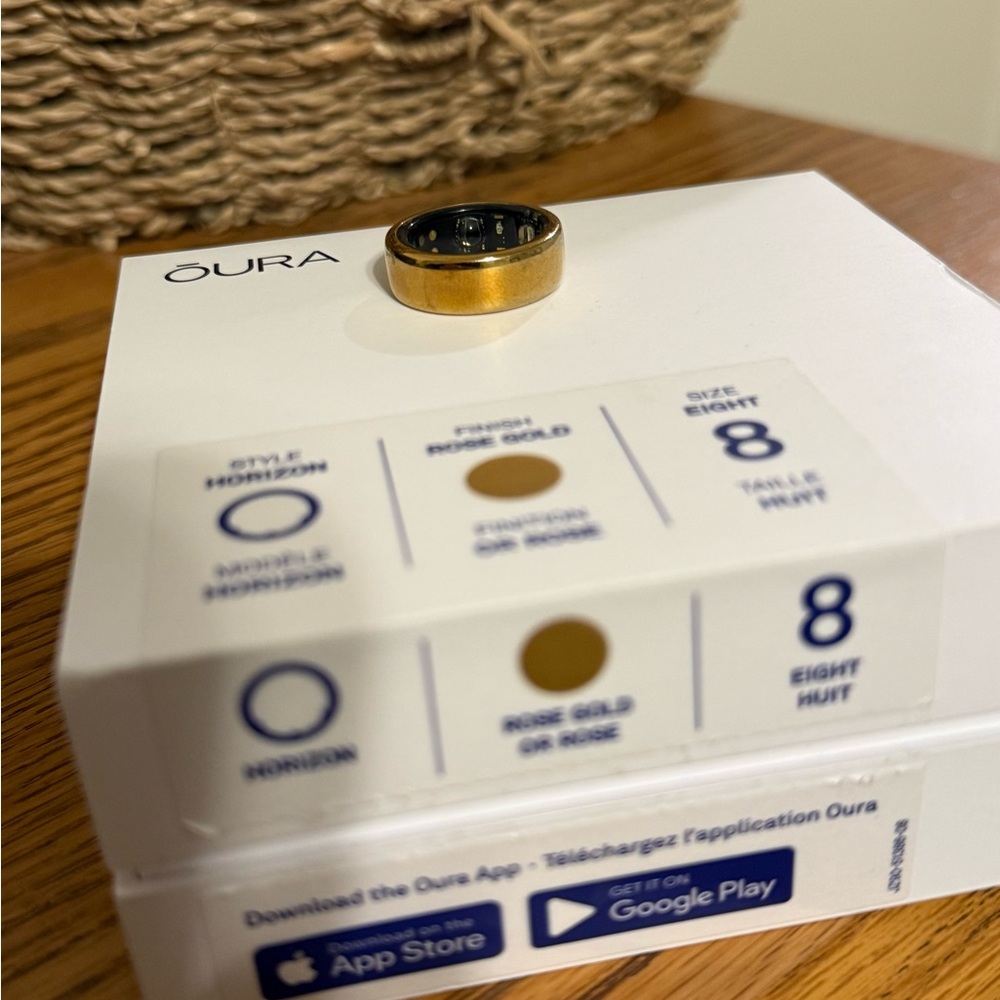 Oura Ring in Rose Gold